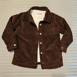Old Navy Brown Corduroy Kids Jacket